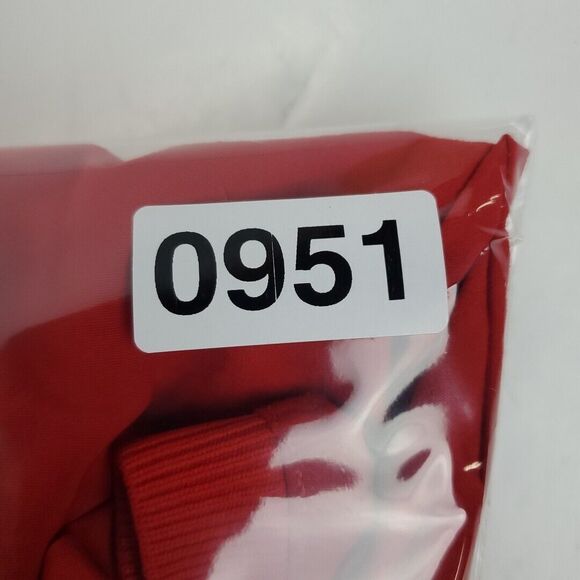 Vintage NEBRASKA CORNHUSKERS Jacket Adult Large Red Pullover Windbreaker College - Picture 7 of 7